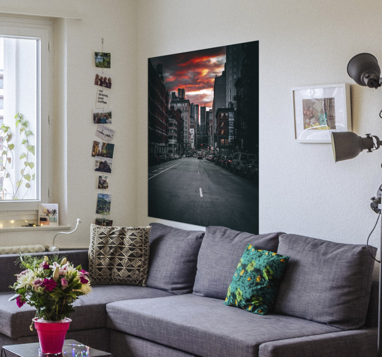 Niujorko miesto gatvės plakatas - „Tenstickers“