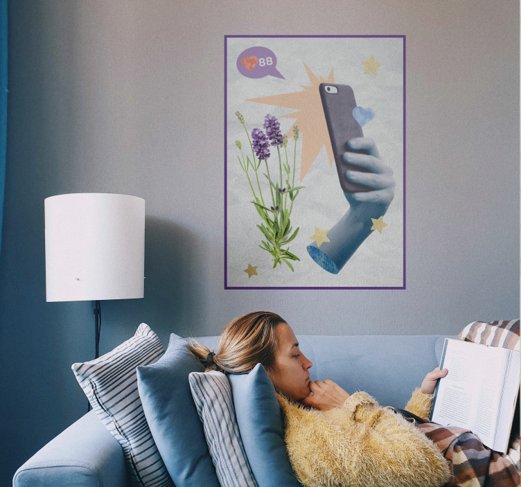 Skaitmeninio gyvenimo plakato spausdinimas - „Tenstickers“