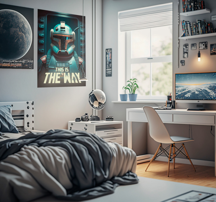 80-ųjų galvų medžiotojo filmo plakatas - „Tenstickers“