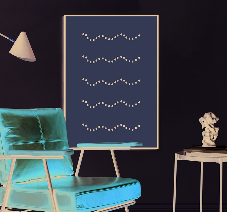 Akmenys ant žemės skandinaviškas plakatas - „Tenstickers“