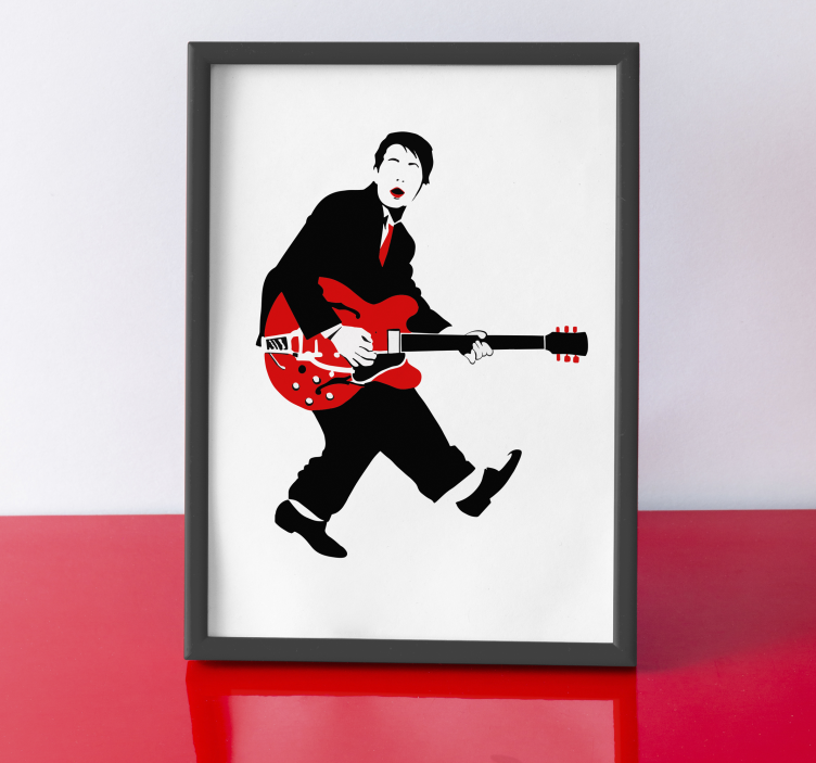 Atgal į 1955 m Plakatai muzika - „Tenstickers“