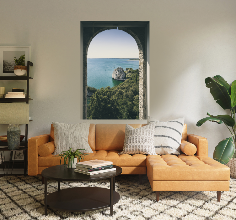 Kraštovaizdžio jūros vaizdų plakatas - „Tenstickers“