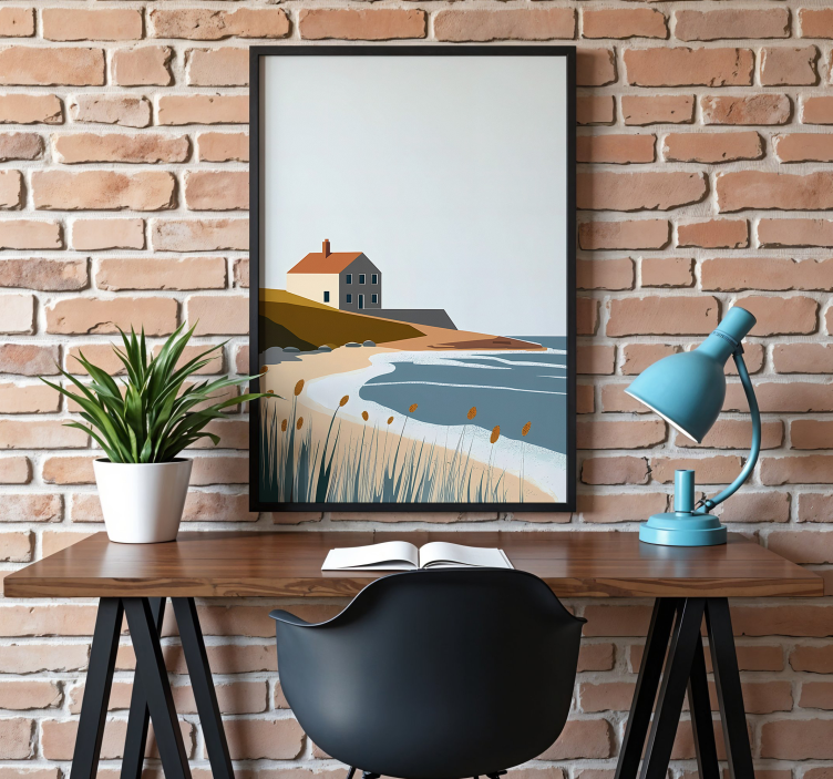 Ramus gyvenimas plakato meninis piešinys - „Tenstickers“