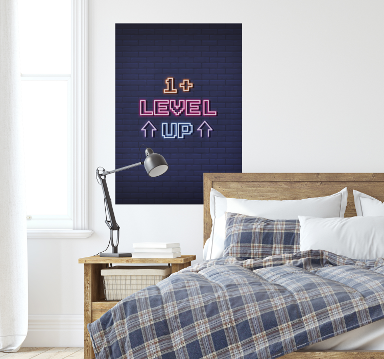 žaidimo lygio žaidimo plakatas - „Tenstickers“