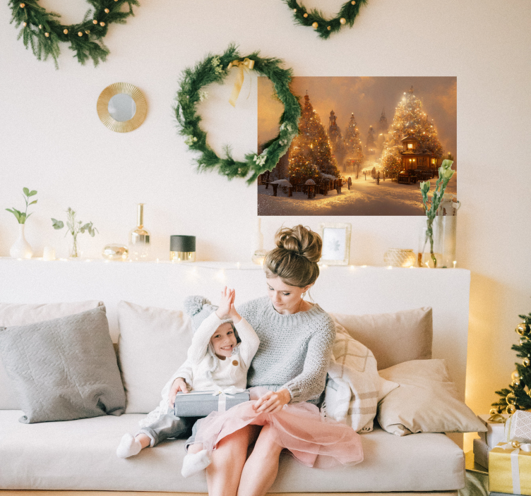 žiemos stebuklų šalies lipdukas - „Tenstickers“