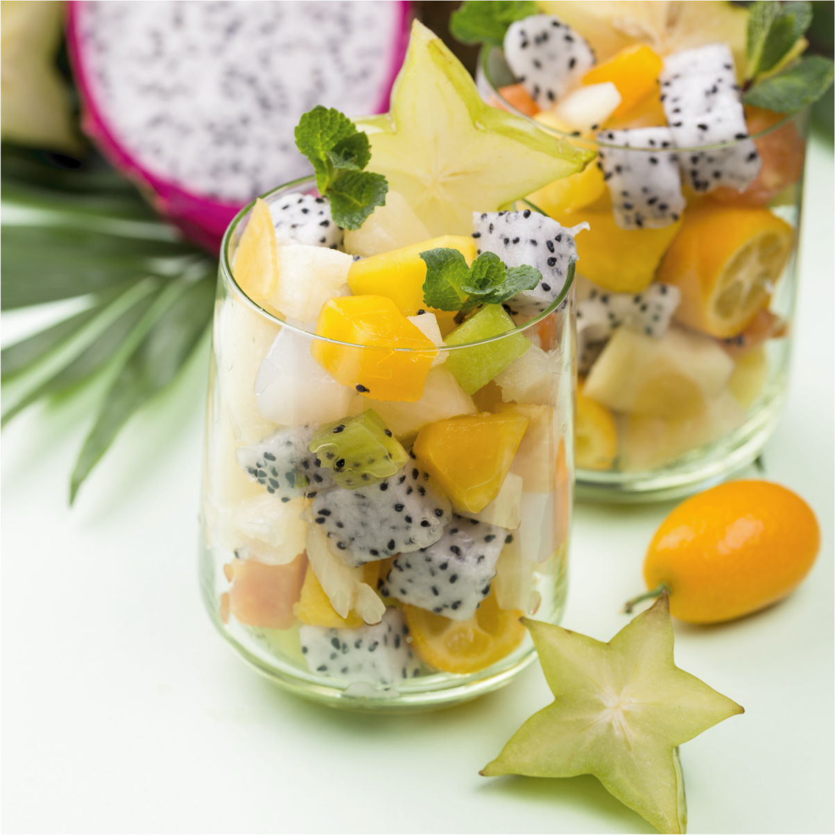 Plakatai virtuvė mango ir žali akiniai - „Tenstickers“