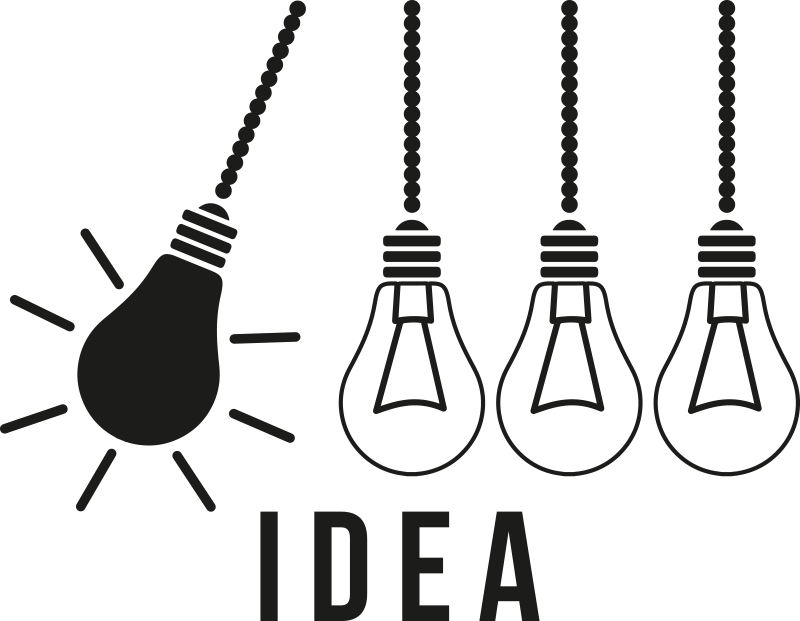 Plakatai biuras idėja su gražiu dizainu - „Tenstickers“