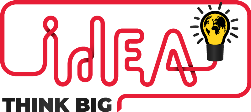 Plakatai biuras dideli mąstymai lemputė - „Tenstickers“