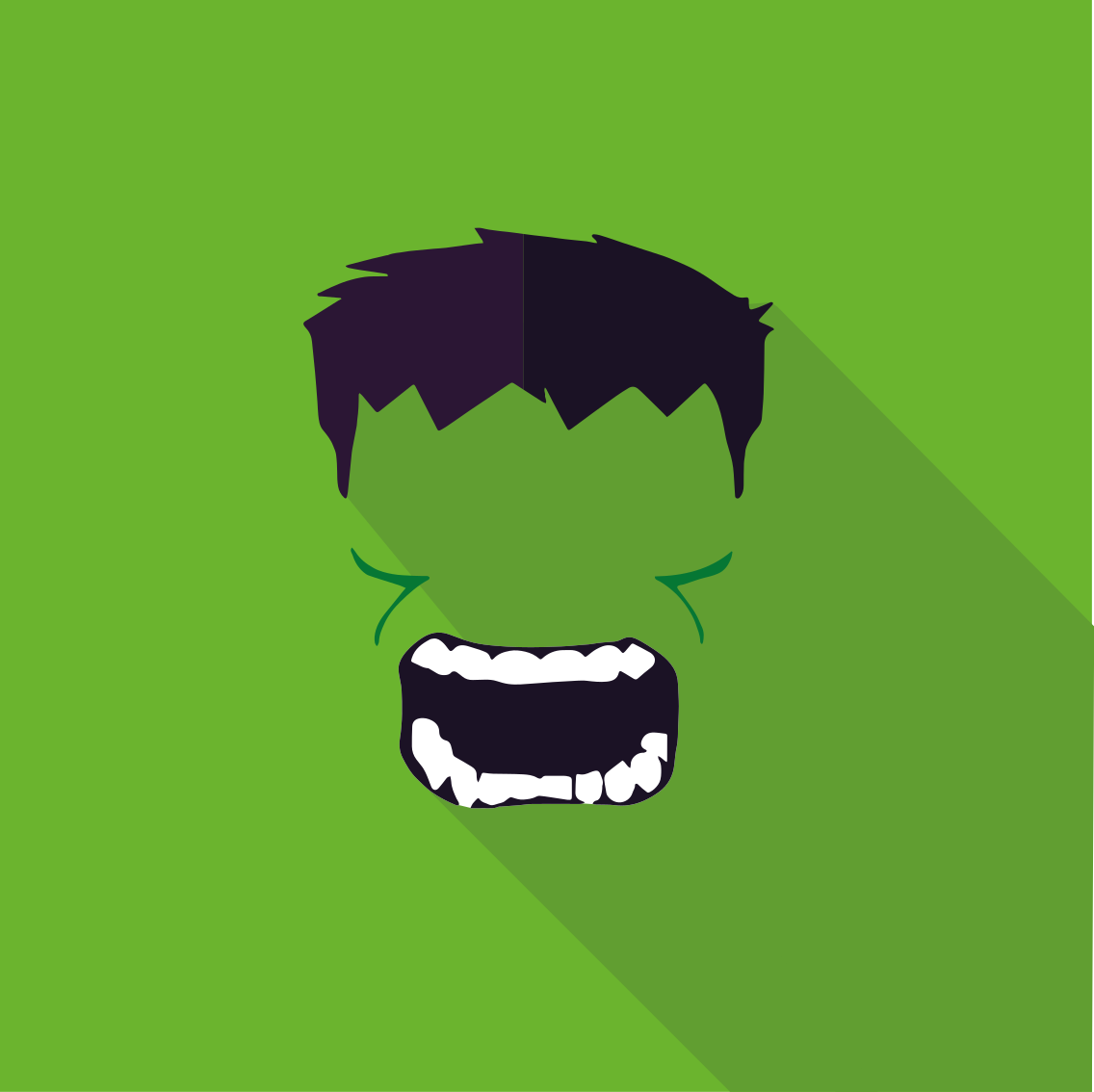 Plakatai jaunimo kambariui žaliasis superherojus - „Tenstickers“