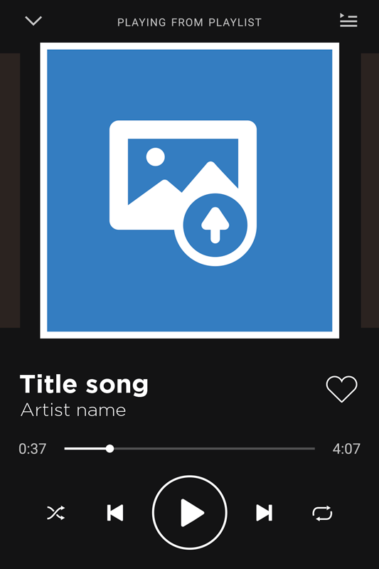 Plakatai svetainė spotify drobė - „Tenstickers“