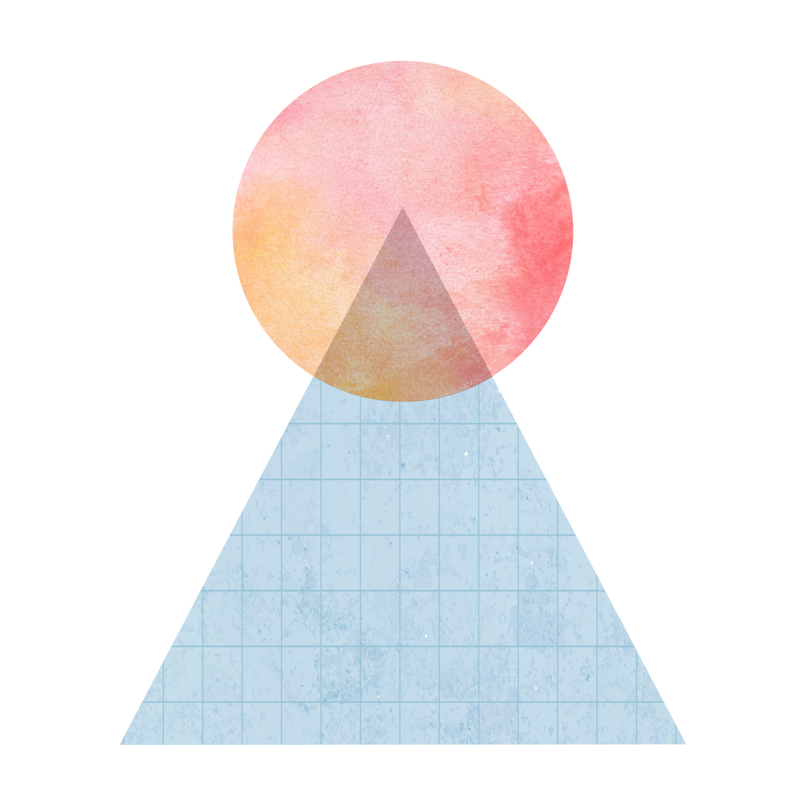 Plakatai svetainė saulė ir sienų menas trikampis - „Tenstickers“