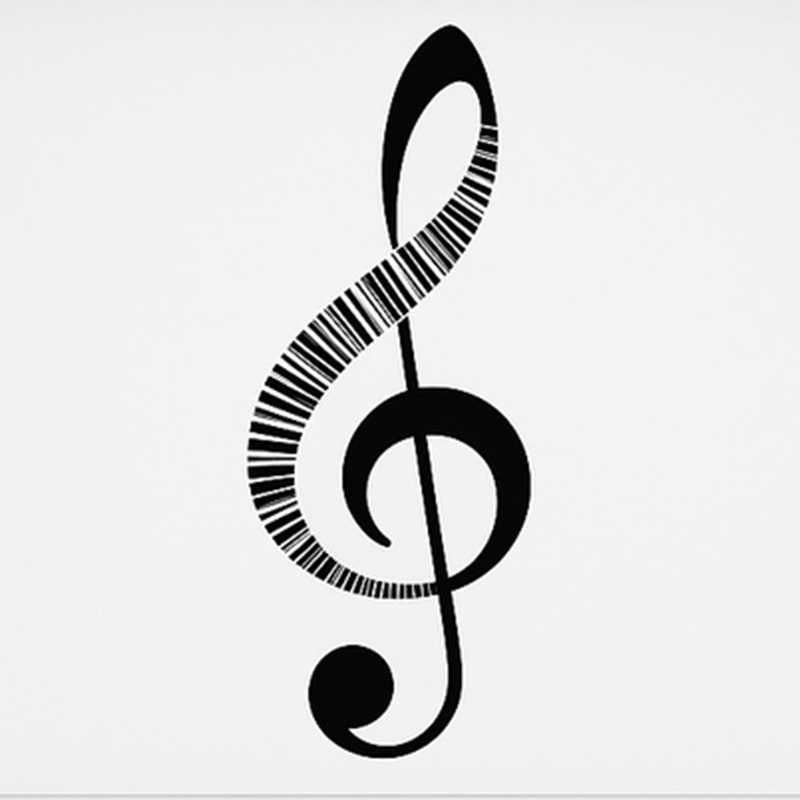 Plakatai muzika natų ženklai - „Tenstickers“