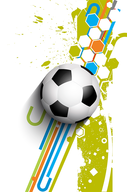 Plakatai futbolas veiksme - „Tenstickers“