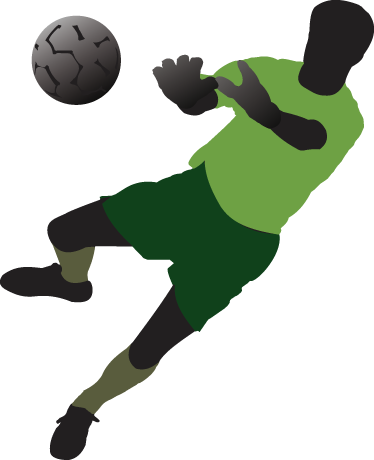 Plakatai futbolas jauniems vartininkams vinilo - „Tenstickers“