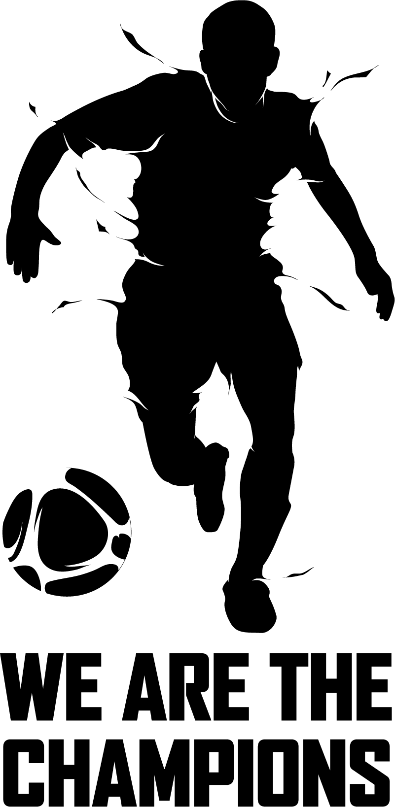 Plakatai futbolas esame čempionai - „Tenstickers“