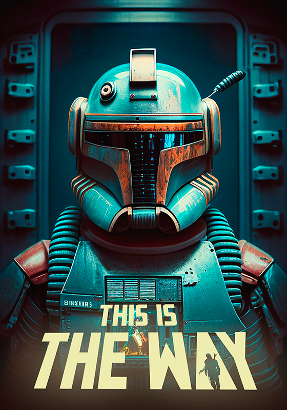 80-ųjų galvų medžiotojo filmo plakatas - „Tenstickers“