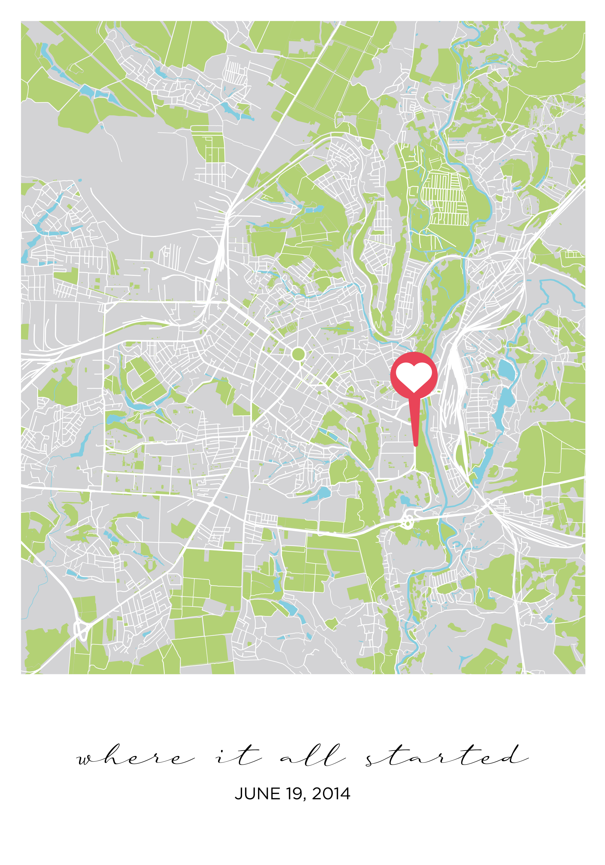 Kur viskas prasidėjo tinkinamas plakatas - „Tenstickers“