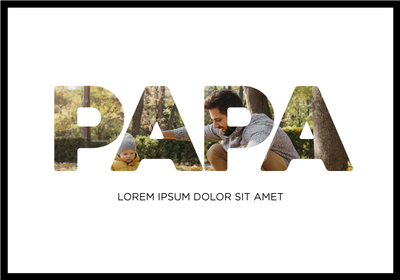 Papa, mano herojus Plakatai svetainė - „Tenstickers“