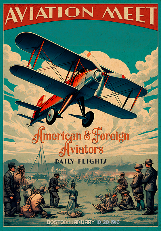 Aviacijos susitikimas Lithuanian: Aviacijos susitikimas Plakatai  - „Tenstickers“