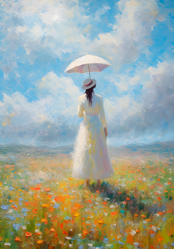 Printemps impresionizmas Plakatai menas - „Tenstickers“