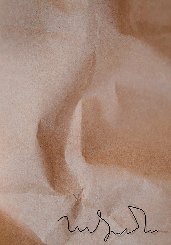 Senas popierinis parašas Plakatai abstraktus - „Tenstickers“