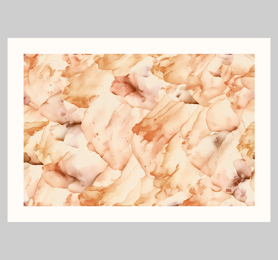 Akvarelė su baltu rėmeliu Plakatai abstraktus - „Tenstickers“