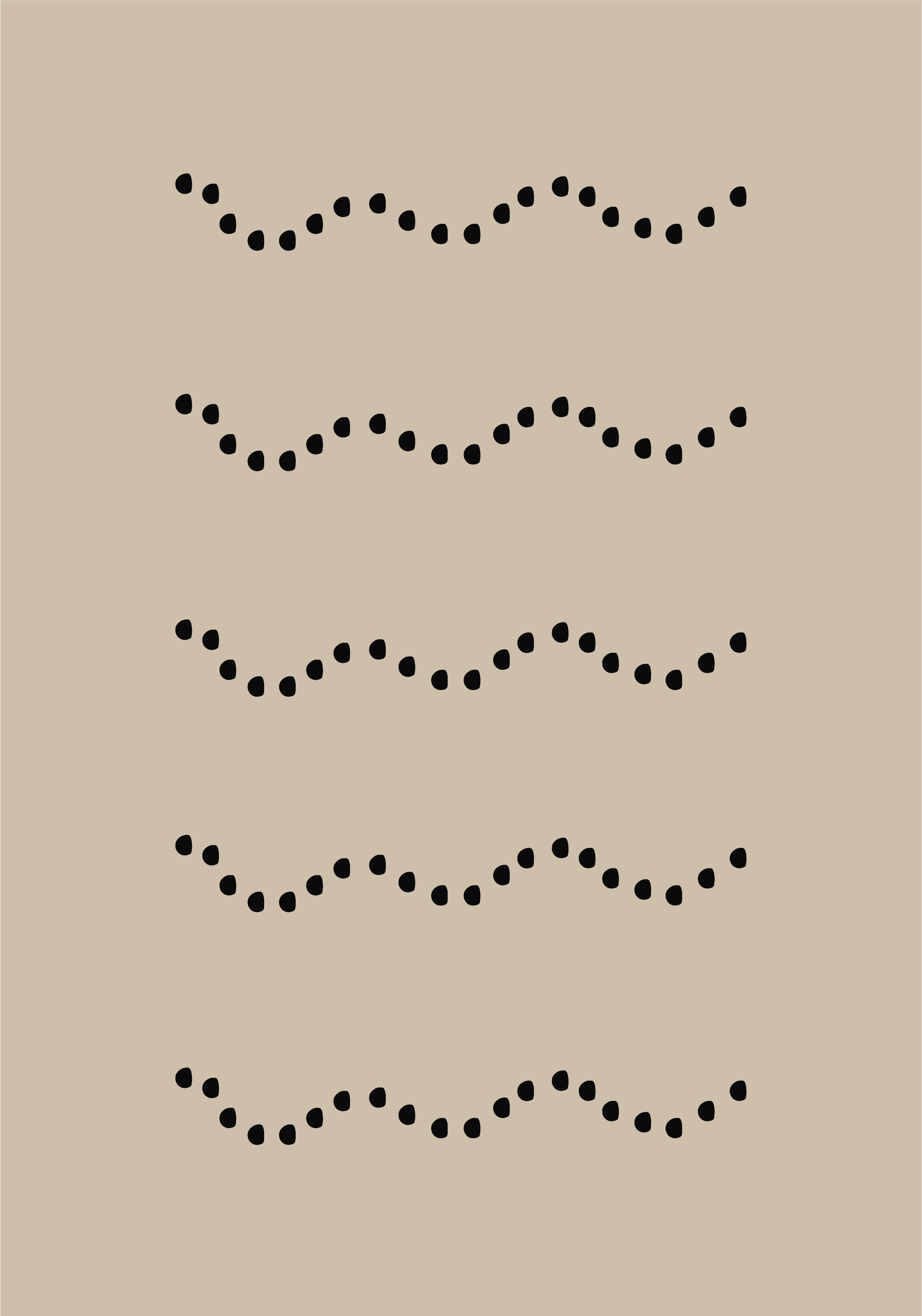 Akmenys ant žemės skandinaviškas plakatas - „Tenstickers“