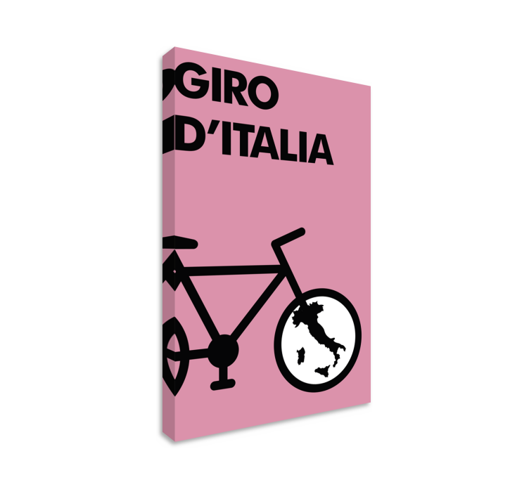 giro d'italia piktograma Drobė sportas - „Tenstickers“