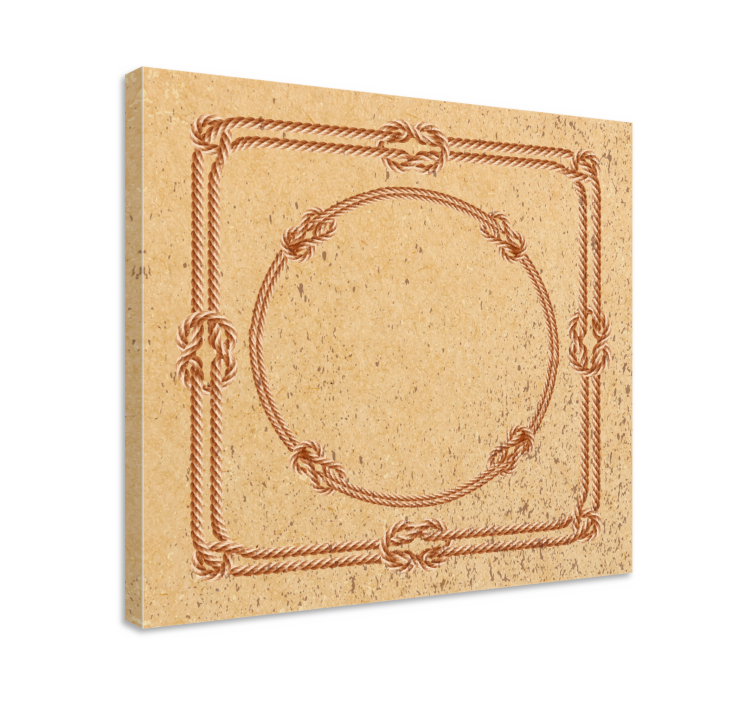 Lyno rėmo įspaudas Drobė geometrinis - „Tenstickers“