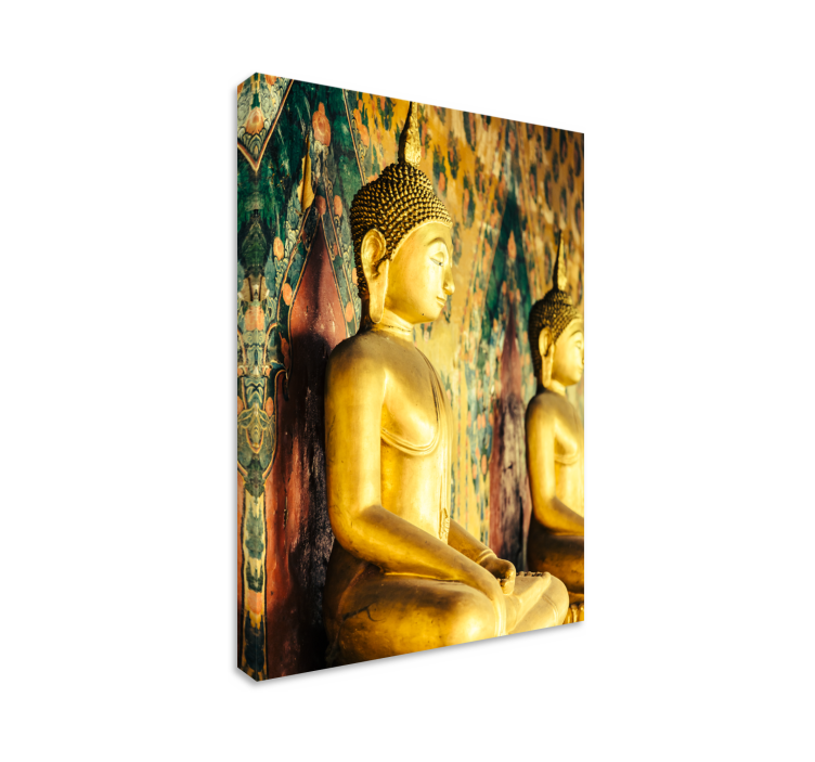 Budas perfil buddha wall art - „Tenstickers“
