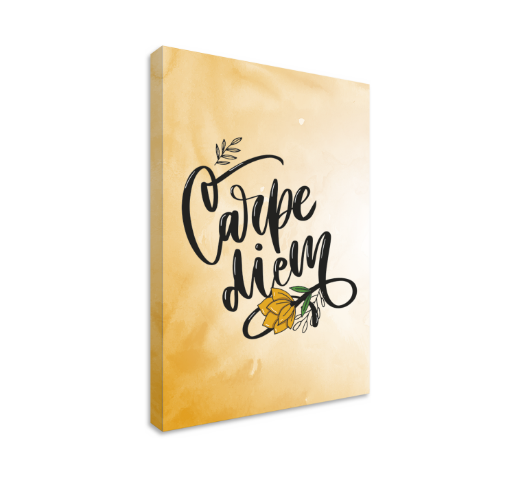 Drobė citatos pasinaudok dienos gėlių - „Tenstickers“