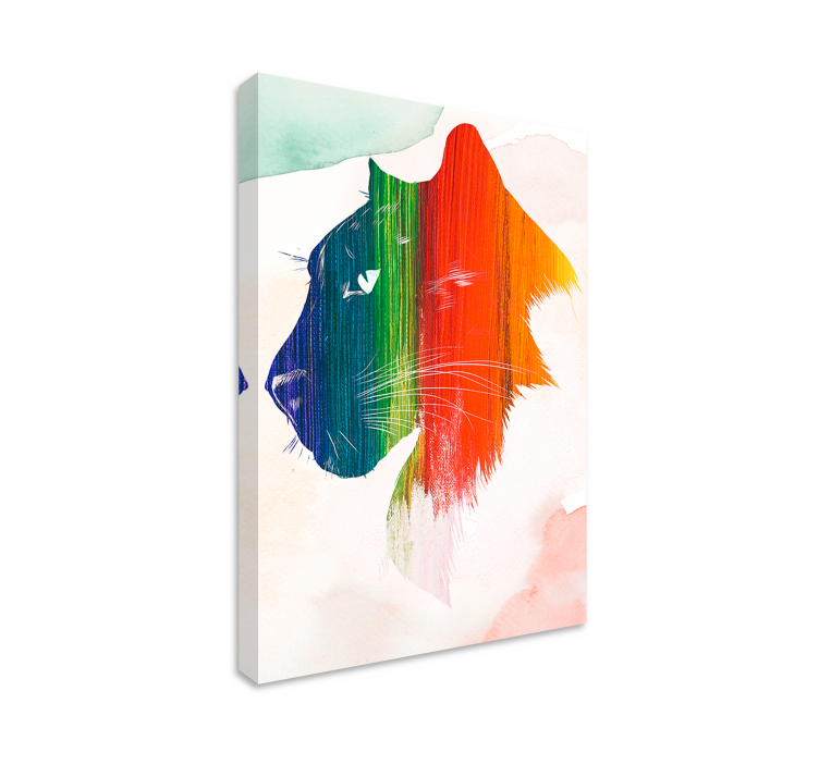 Panteros spausdinimo gyvūnų paveikslaiatspaudai - „Tenstickers“