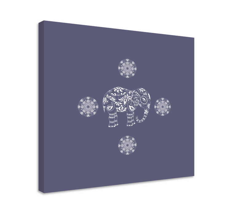 Drobė dramblys dekoratyvinis dramblys - „Tenstickers“