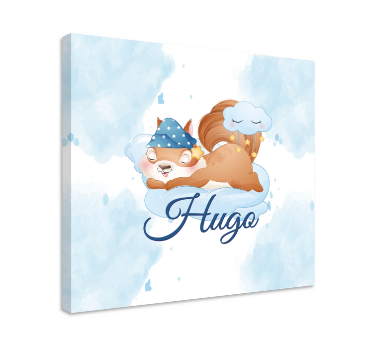 Roletai gyvūnai mielai svajojanti voverė - „Tenstickers“