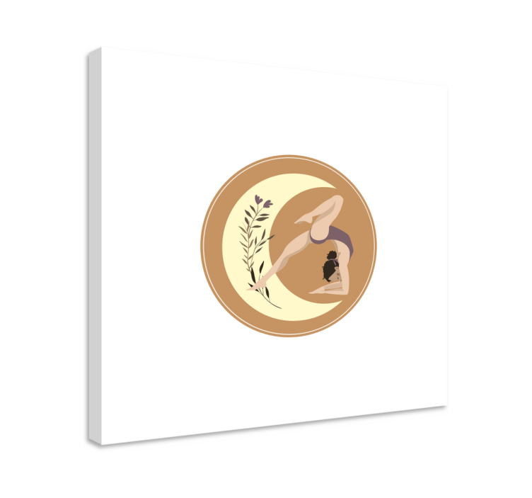 Drobė vaikai jogos poza ramybė - „Tenstickers“