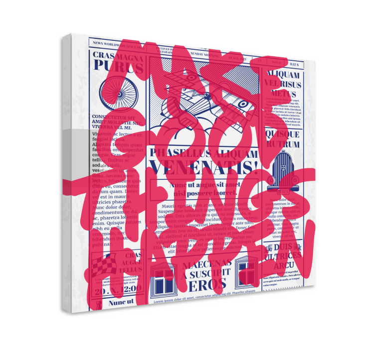 Drobė citatos gerus dalykus daryti - „Tenstickers“