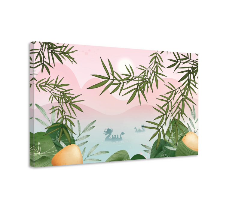 Drobė dinozauras išdidus ežero padaras - „Tenstickers“