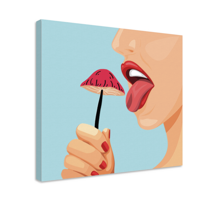 Sultinga braškių pagunda Drobė su vaisiais - „Tenstickers“