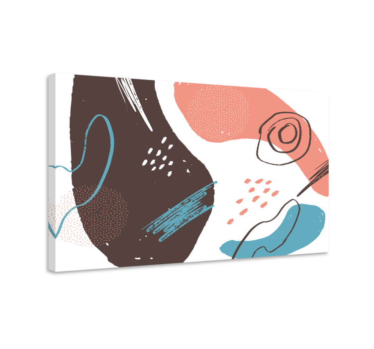 Grunge sieninio meno teptuko paveikslaimeno atspaudai - „Tenstickers“