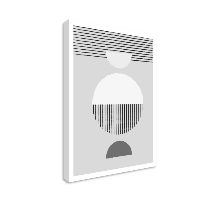 Estilo nordico Drobė valgomasis - „Tenstickers“