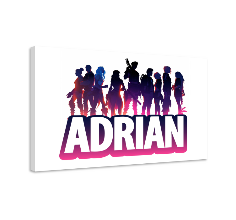 Žvaigždžių siluetai Drobė žaidimų stalas - „Tenstickers“