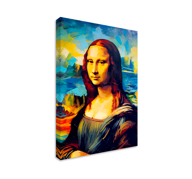 Mona lisa impresionizmo stilius Drobė menas - „Tenstickers“
