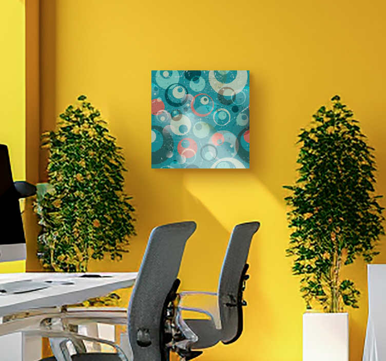 Apskritimai Drobė menas - „Tenstickers“