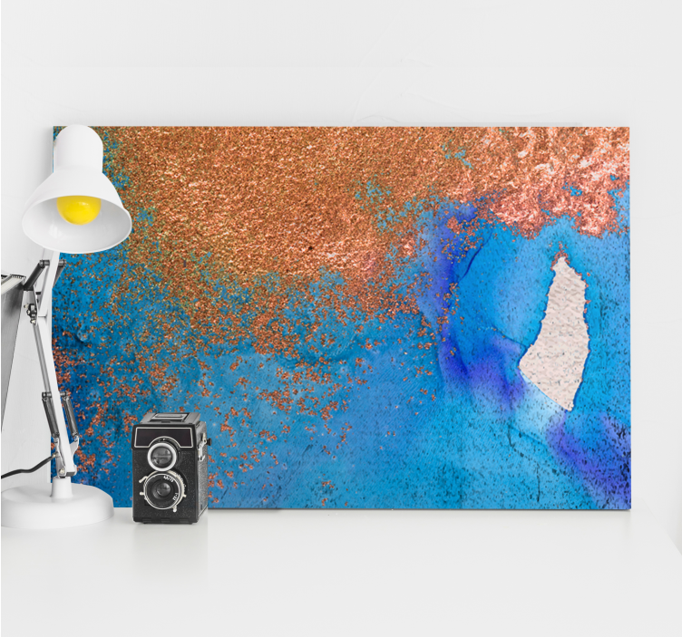 Drobė abstraktus tekstūrinis mėlynas - „Tenstickers“