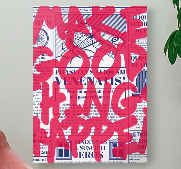 Drobė citatos gerus dalykus daryti - „Tenstickers“