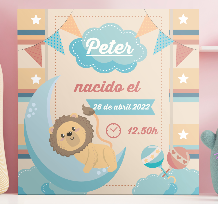 Drobė darželis liūto mėnulio Šventė - „Tenstickers“