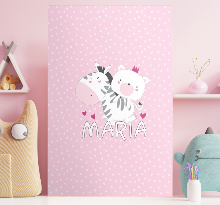 Drobė darželis mielieji gyvūnų draugai - „Tenstickers“