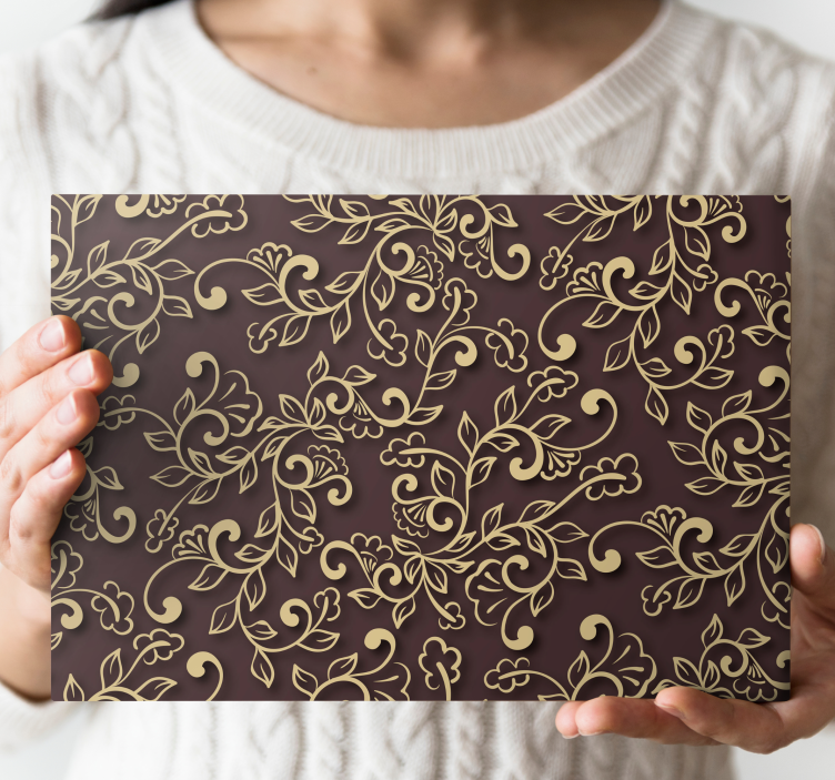 Drobė gėlės ir augalai elegantiškas botanikos derinys - „Tenstickers“