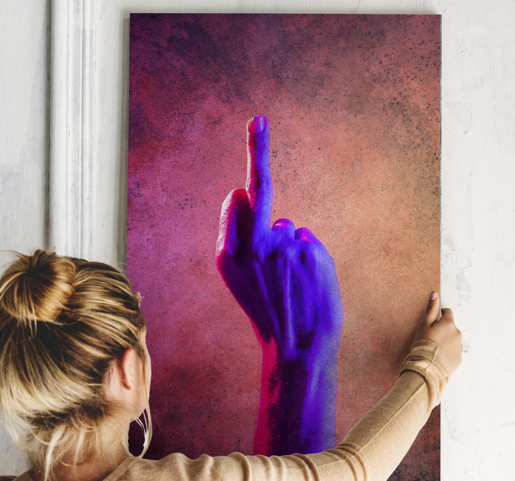 Drobė kaimiškas gyvas gestas - „Tenstickers“