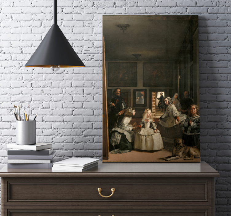 "Las Meninas" - "Las Meninas" Drobė menas - „Tenstickers“